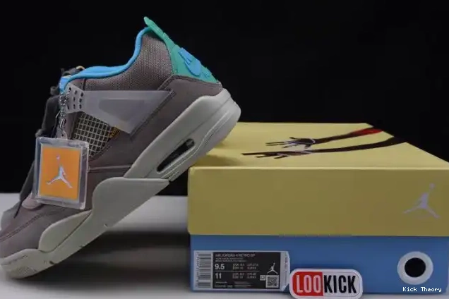 Kicktheory Taupe Anniversary SP Union Retro 30th Jordan Air 4 DJ5718-242 Haze 0603